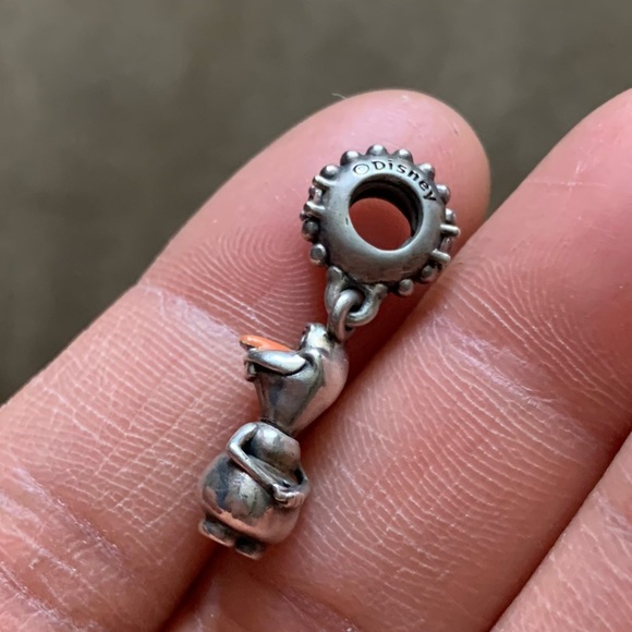 Retired Pandora - Disney, Frozen Olaf Dangle Charm Sterling Silver 925 - Picture 3 of 5